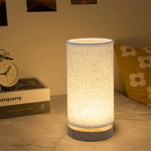 WarmWood LED Bedside Lamp
