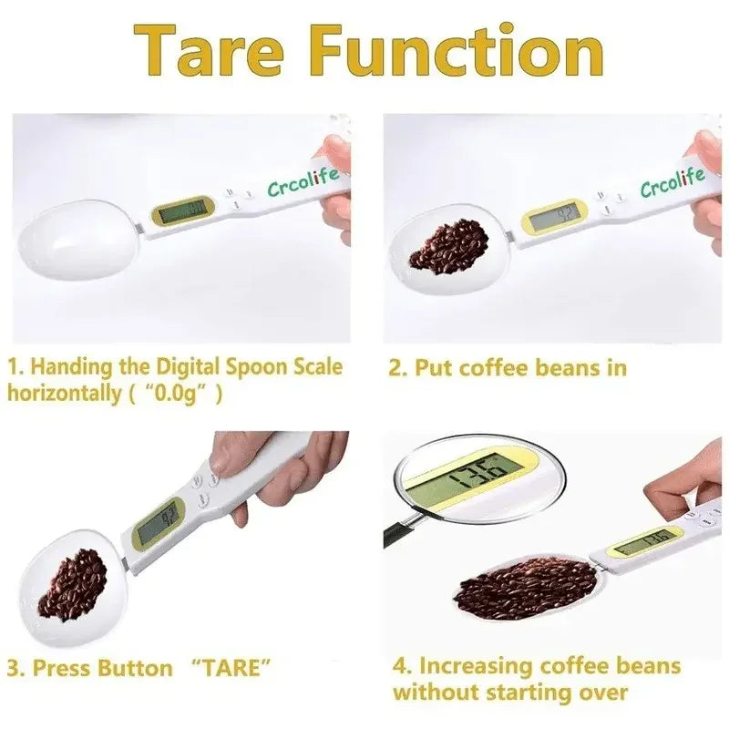 QuickMeasure Precision Digital Spoon Scale