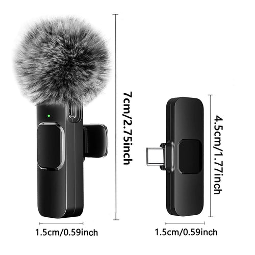 Pocket Wireless Lavalier Audio Mic